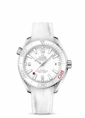 Omega Seamaster Planet Ocean 600M Co-Axial 39.5 Master Chronometer Stainless Steel / White / Alligator 522.33.40.20.04.001 (52233402004001)